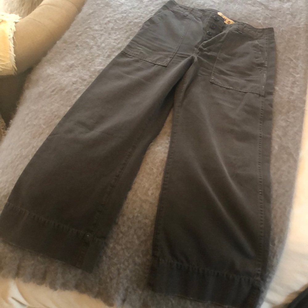 AMO - Army wide leg pants🌸
